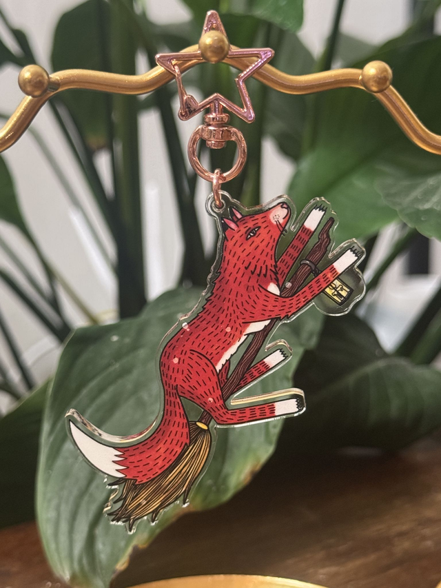 KEYCHAIN : WITCH FOX