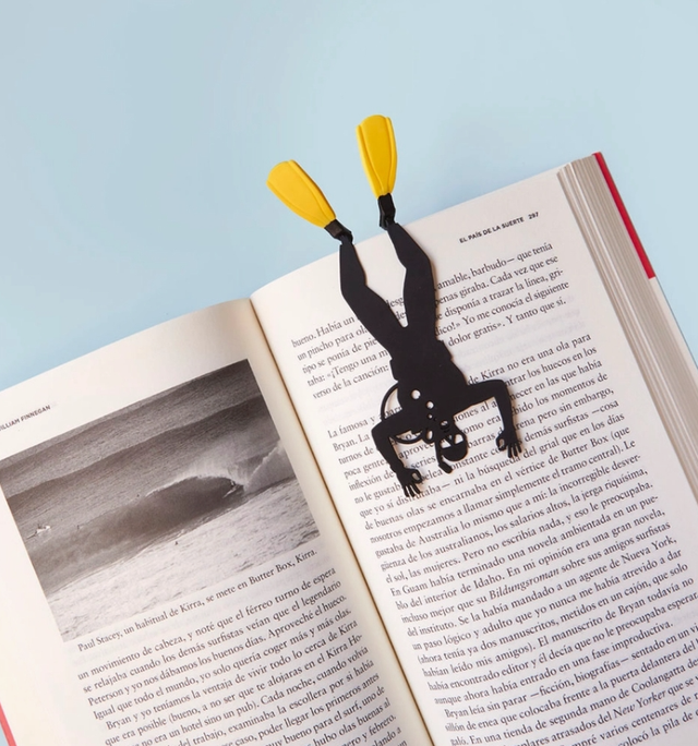 Marque-pages plongeur