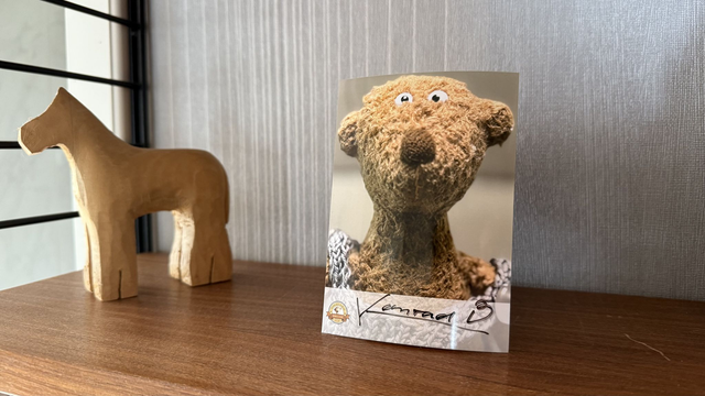 Autogrammkarte "Konrad" 90mmx130mm (Versandkostenfrei!)