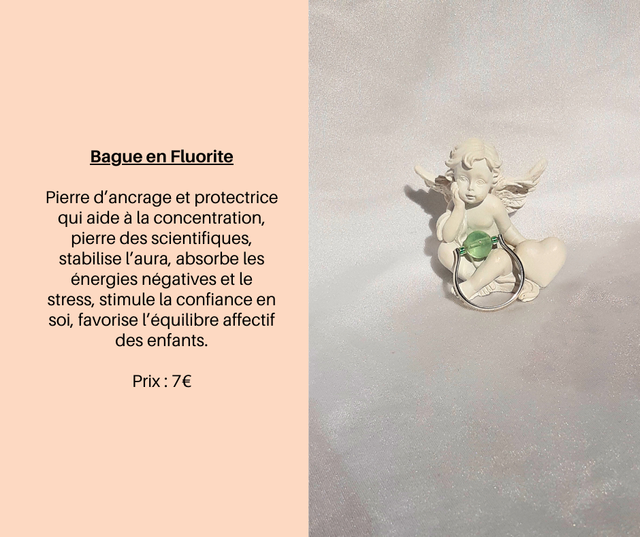 156- Bague en Fluorite