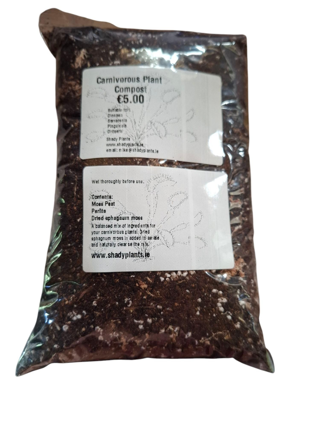 Carnivorous plant compost