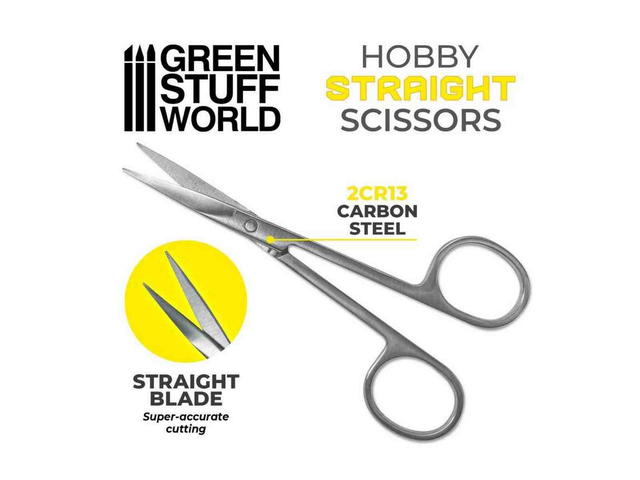 Ciseaux de modélisme - Pointe droite GSW 3008