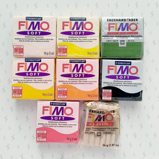 Fimo Clay 8pcs 
