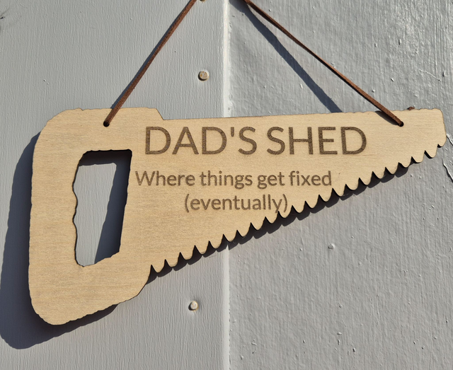 Saw Shed Sign 