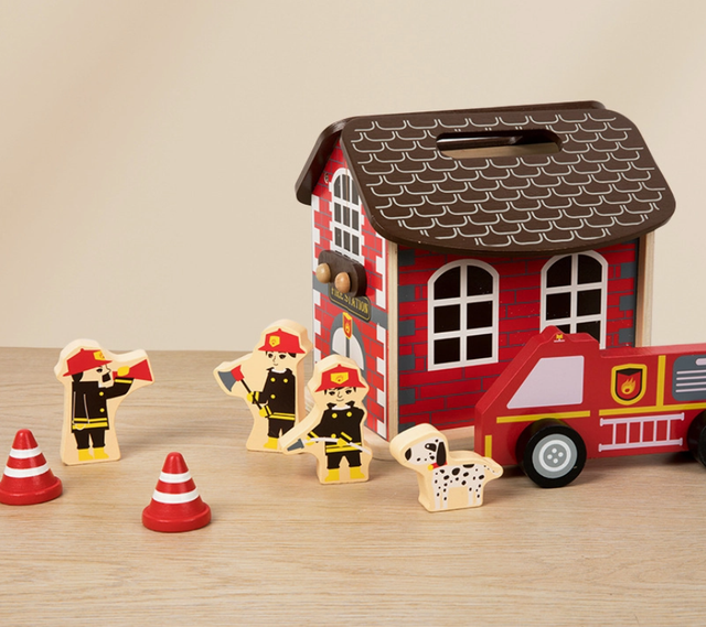 Stazione dei Pompieri - Legno FSC