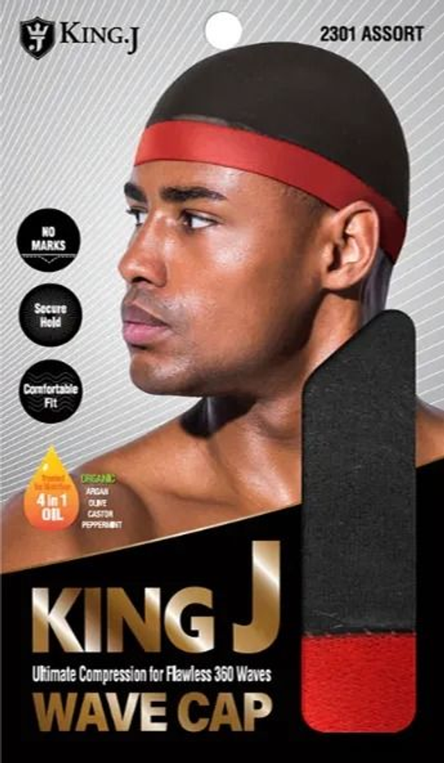 KING J: WAVE CAP - ASSORT (2301)