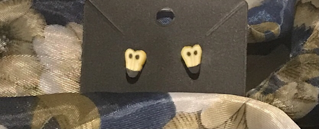 Children Yellow Earrings-Non Metal-CYE05