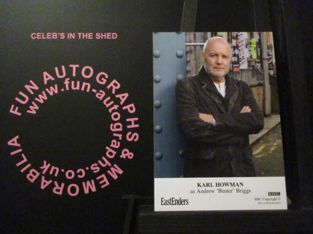Karl Howman (Andrew 'Buster' Briggs) Original EastEnders Cast Card