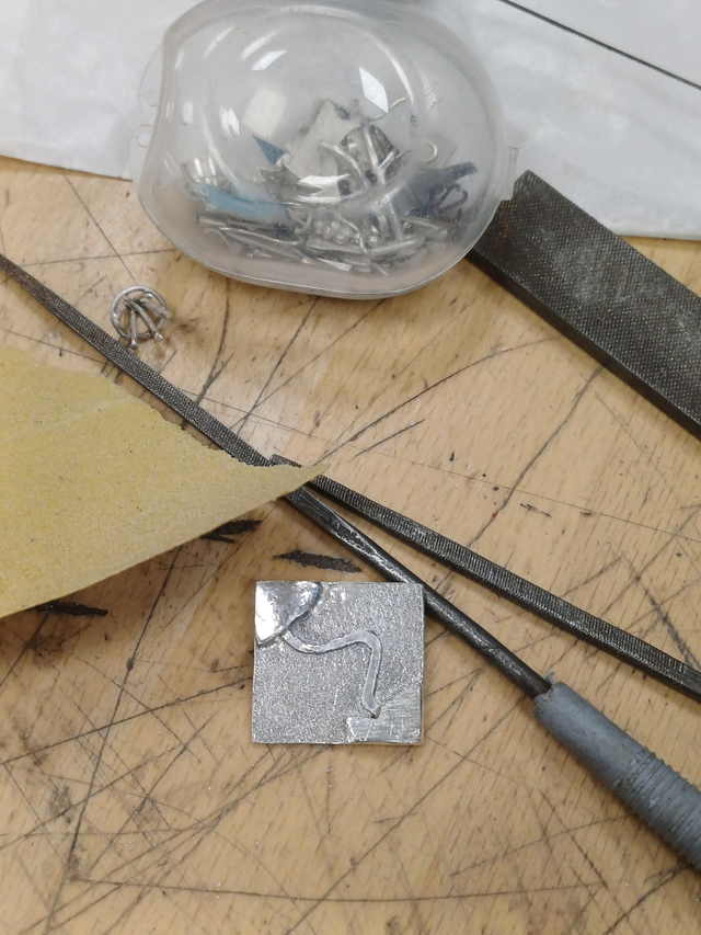 English Channel Swim Track Necklace