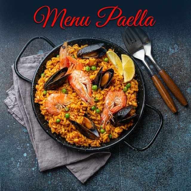 Menu Paella - Repas Grazac concert MAA 07/02/2026