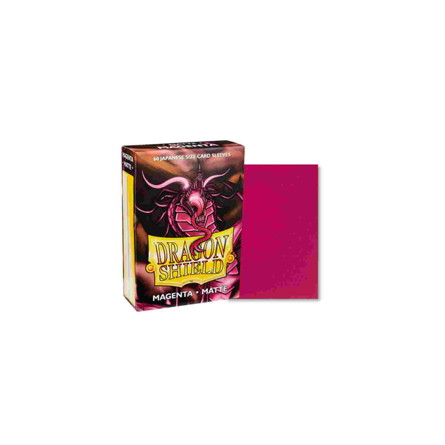 Dragon Shield Matte 60 Sleeves Japanese -Magenta