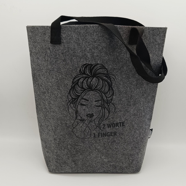 Tasche "2 Worte 1 Finger"