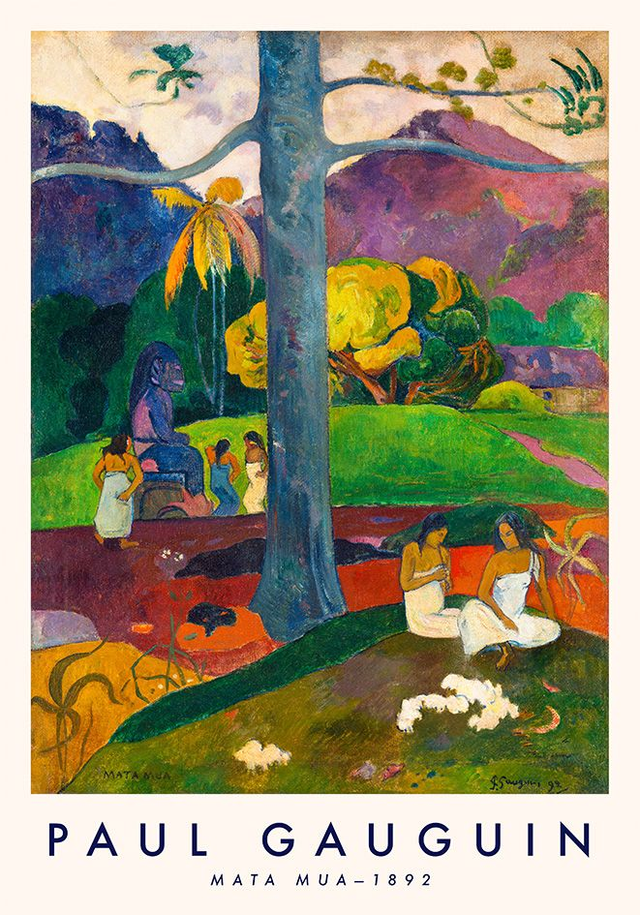 Mata Mua by Paul Gauguin