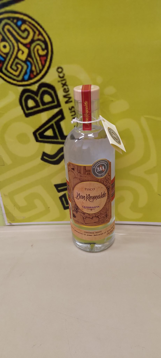 Pisco Don Reynaldo Quebranta 7 dl