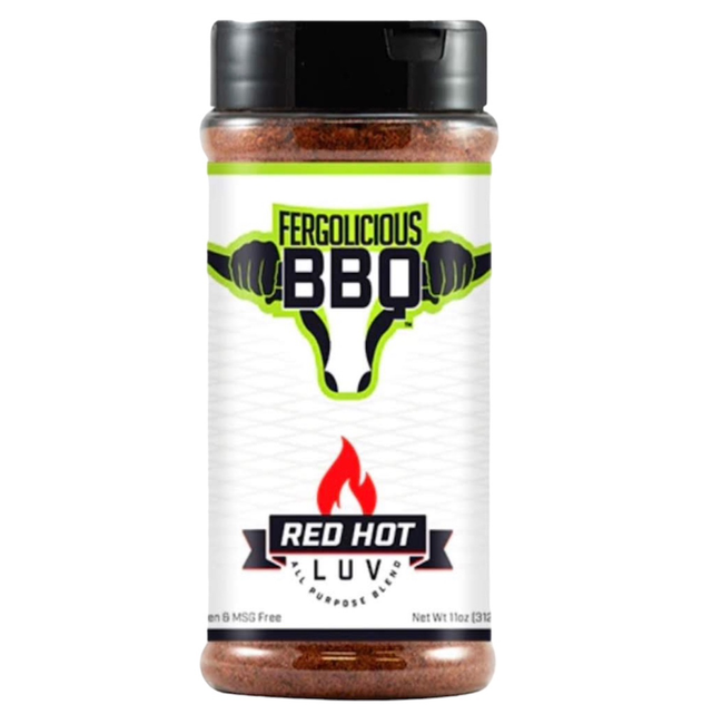 Fergolicious Red Hot Luv Dry Rub 11oz