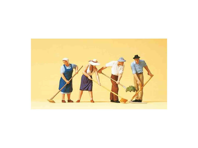 à la moisson Preiser 65341 1/43