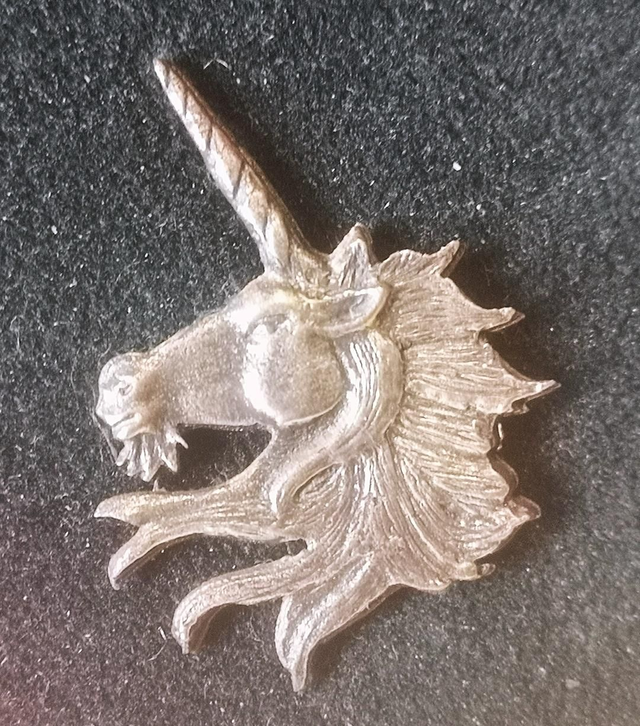 Unicorn pin badge