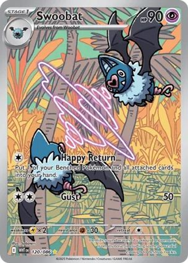 Swoobat - 120/086 (Illustration Rare)