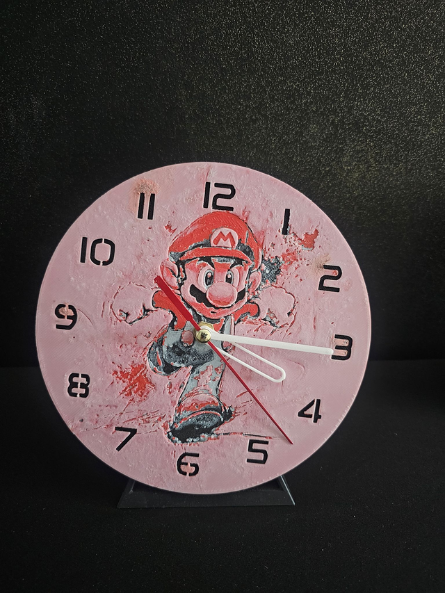 Horloge super mario