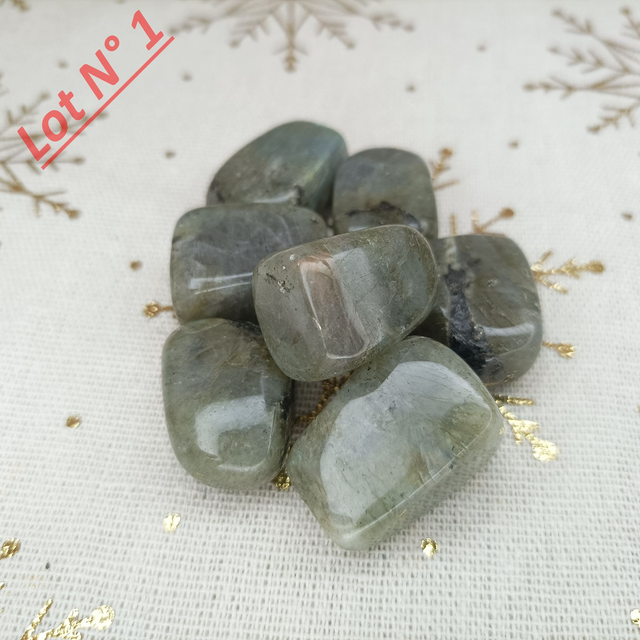 Labradorite / Pierres Roulées / Lot N° 1