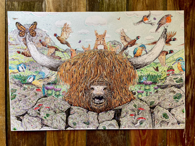 Summers day in glencoe