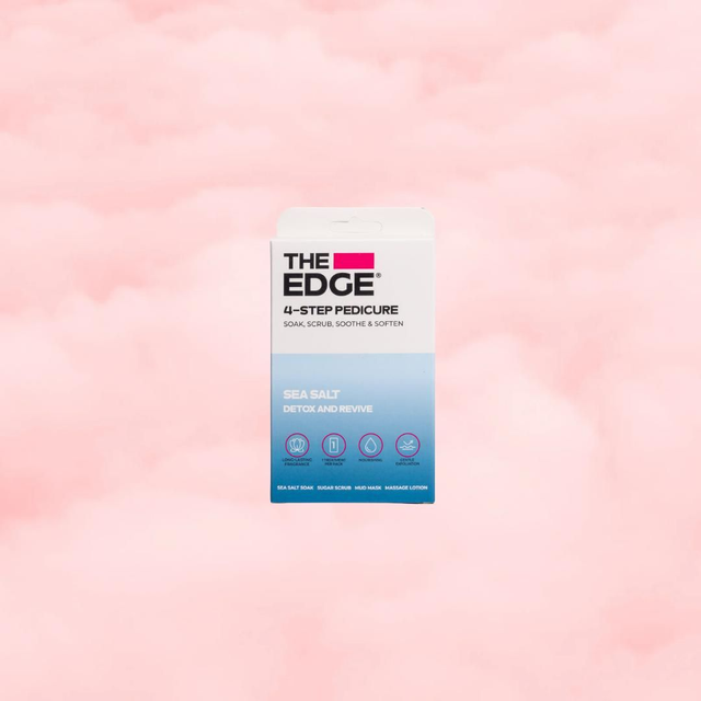The Edge - 4 Step Pedicure- Sea salt
