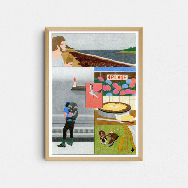 Finistère (impression Fine Art Giclée format A4)