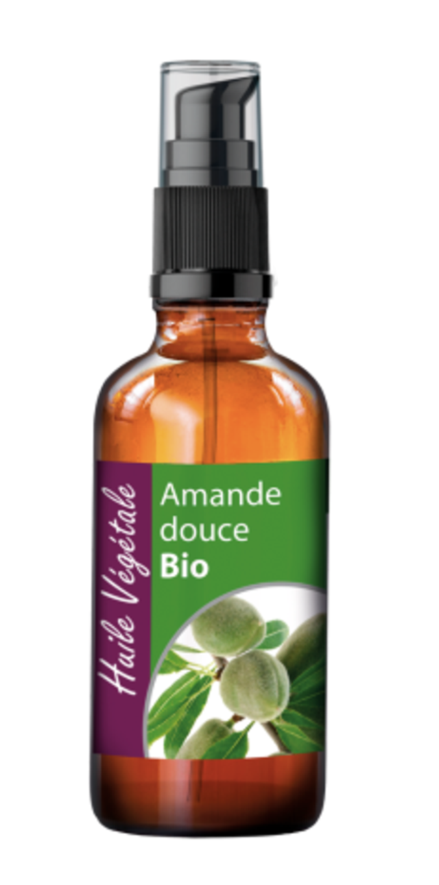 Huile végétale Amande douce bio 100ml