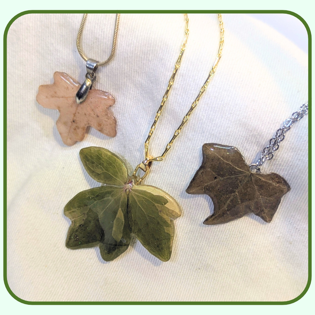 Leaf Pendant | Real Nature Necklace