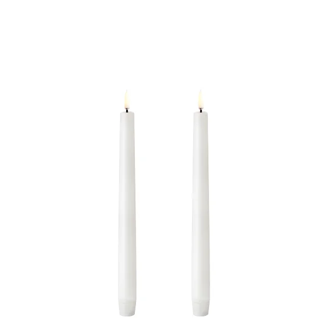 Dinerkaars Nordic White set van twee 2,3 X 25 cm