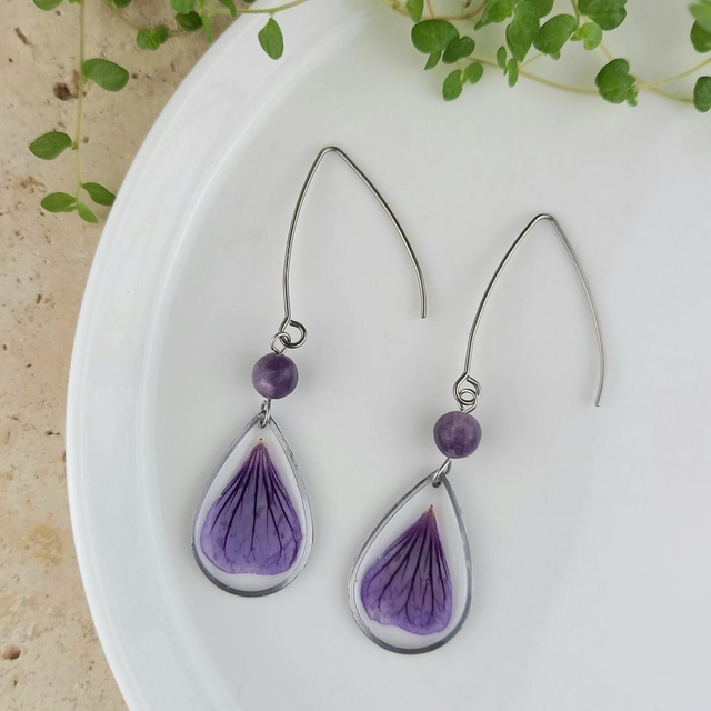 Boucles d'oreilles ∙ argenté ∙ Gütta