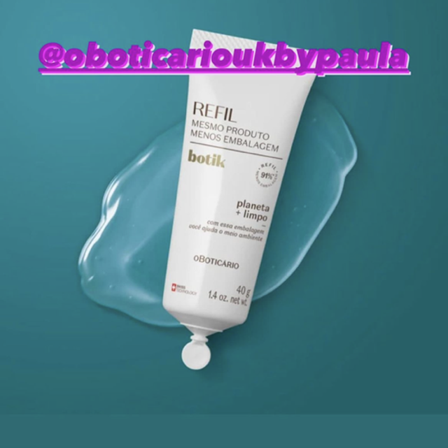 Botik Refil Máscara Facial Reset Noturno Ácido Glicólico 40g