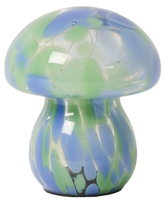 Lampara Mushy azul y verde 