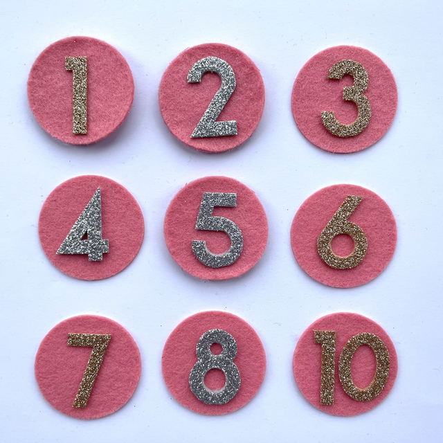 Birthday Numbers Individual