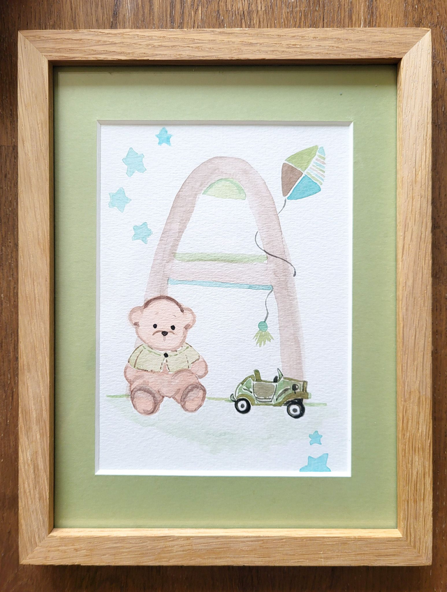 Initiale A d&#039;un prénom garçon 