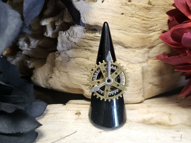 Bague &quot;Rouages du Temps&quot;