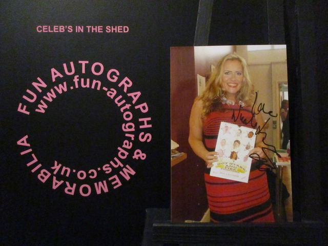 Nicole Faraday Authentic Autographed 6x4 Our Facing Photograph (Z)