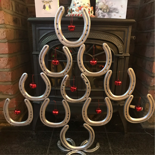 Horseshoe Christmas Tree