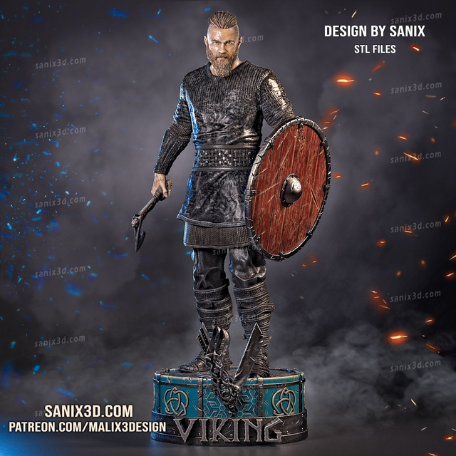 Statue RAGNAR LOTHBROK (VIKINGS) série movie