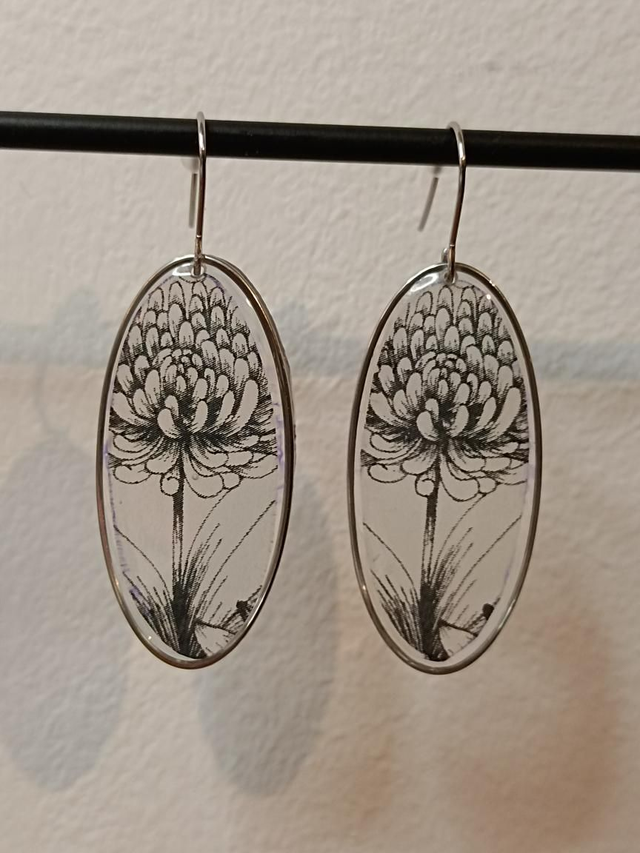 Boucles papier imprimé 