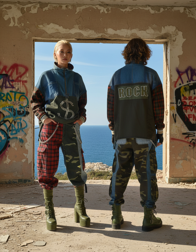 Felpa Militar Unisex