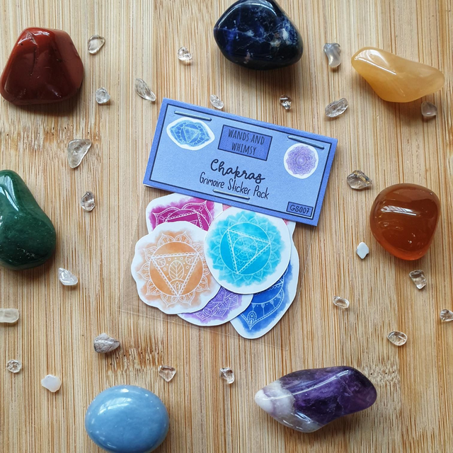 Grimoire Sticker Pack - Chakras