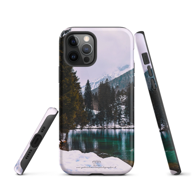 Cover iPhone rigida Laghi di Fusine winter