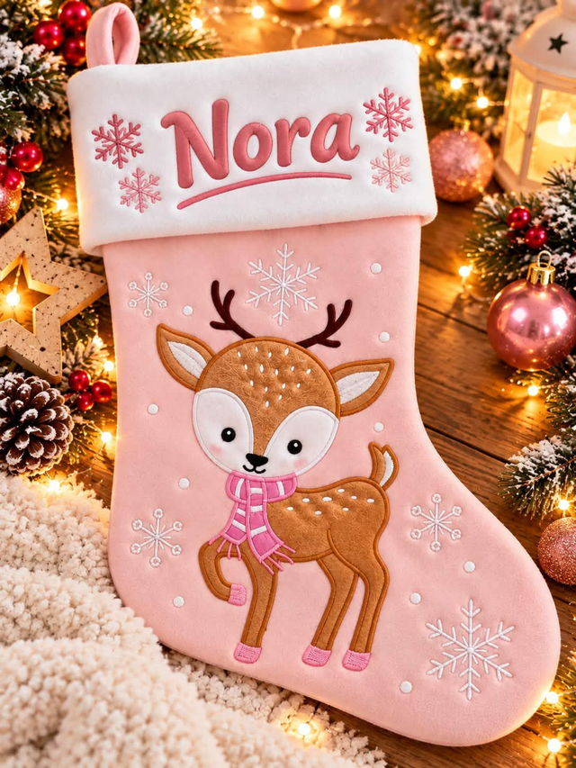 Chaussette de Noël personnalisée