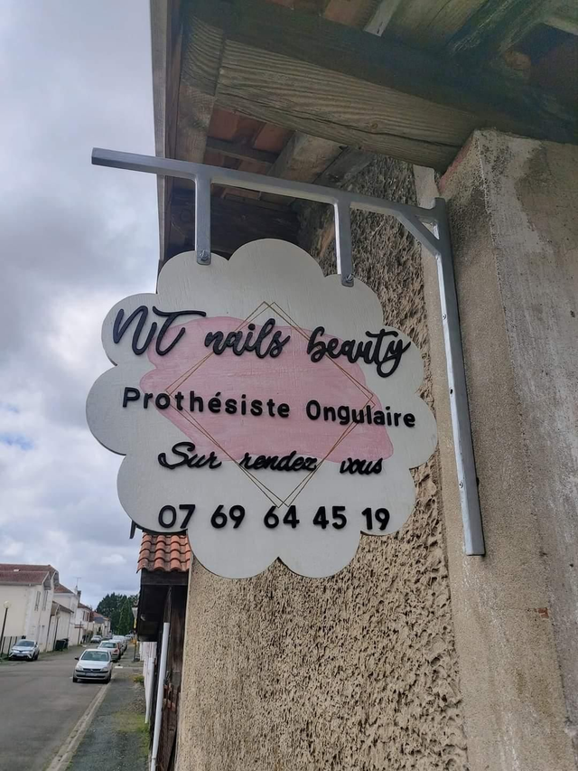 Pancarte publicitaire recto verso 