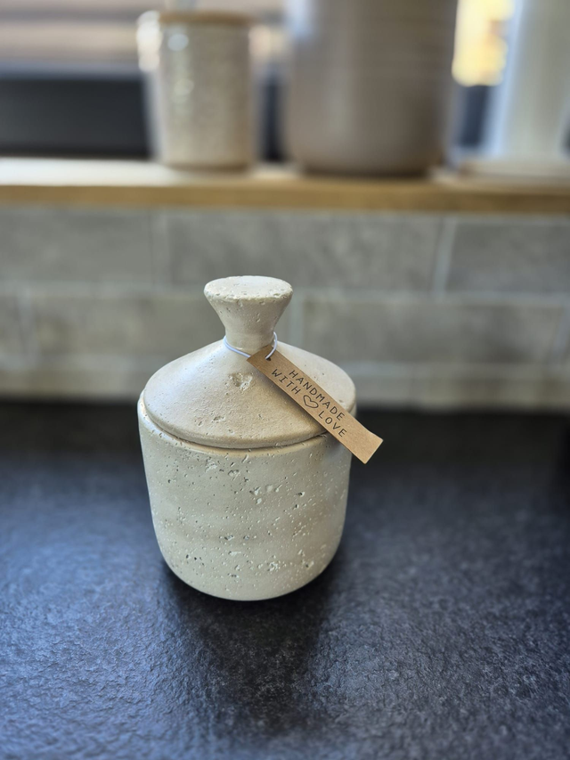 Opbergpot handgemaakt