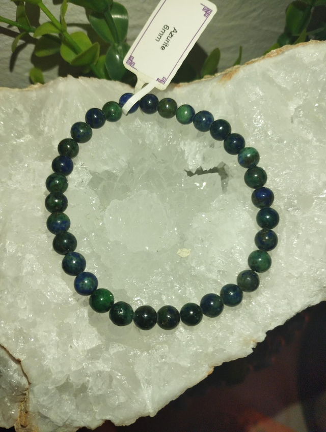 Bracelet Azurite 6mm