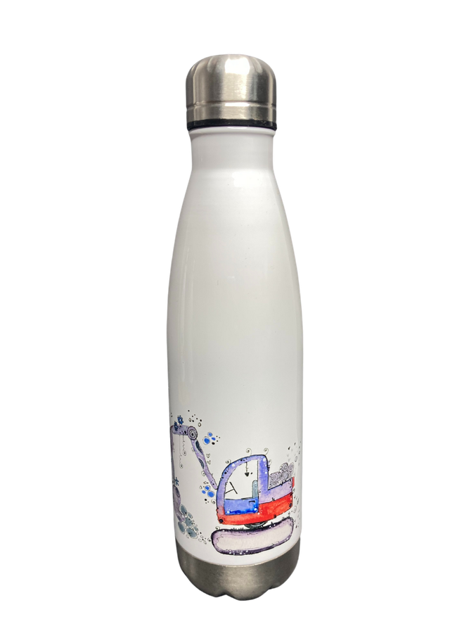 Thermosflasche "Bagger"