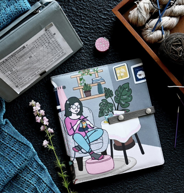  KnitPro Passion:Cross Stitch Chart Keeper: Fold-Up Style: Large