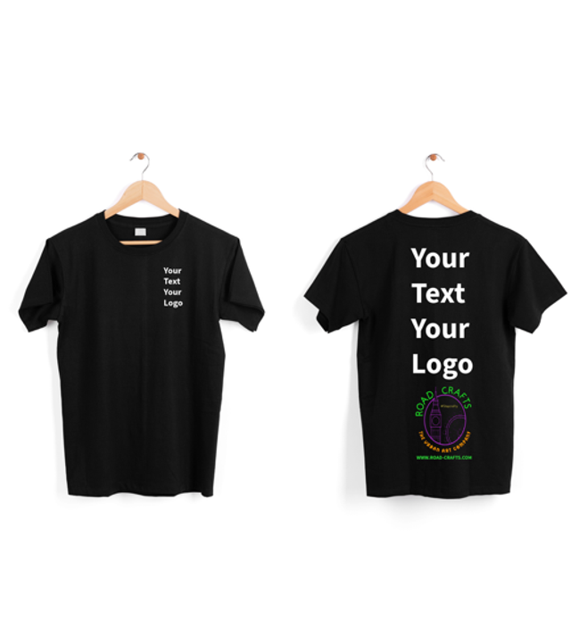 Customised T-shirts with your text and logo